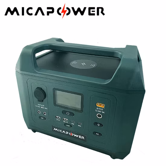 2023 Top Selling Mica 600W 1000W Cheapest Price Powerful Portable Solar Power Station with LiFePO4 Battery